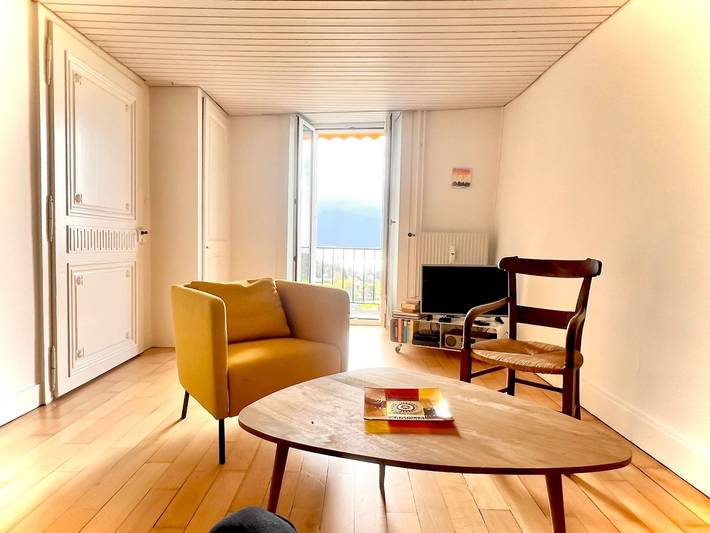 Ferienwohnung für 3 Personen, mit Balkon und Terrasse sowie Seeblick in Montreux - 3