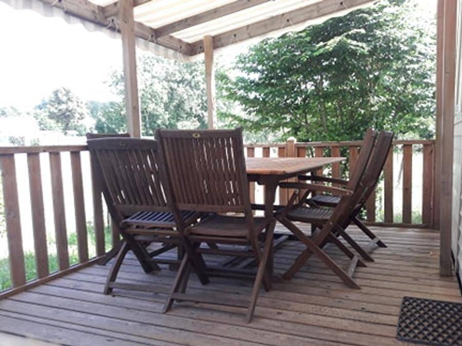 Camping Le Chapeau Chinois - Mobilhome 6 personas - 3 habitaciones in Villersexel, Alto Saona