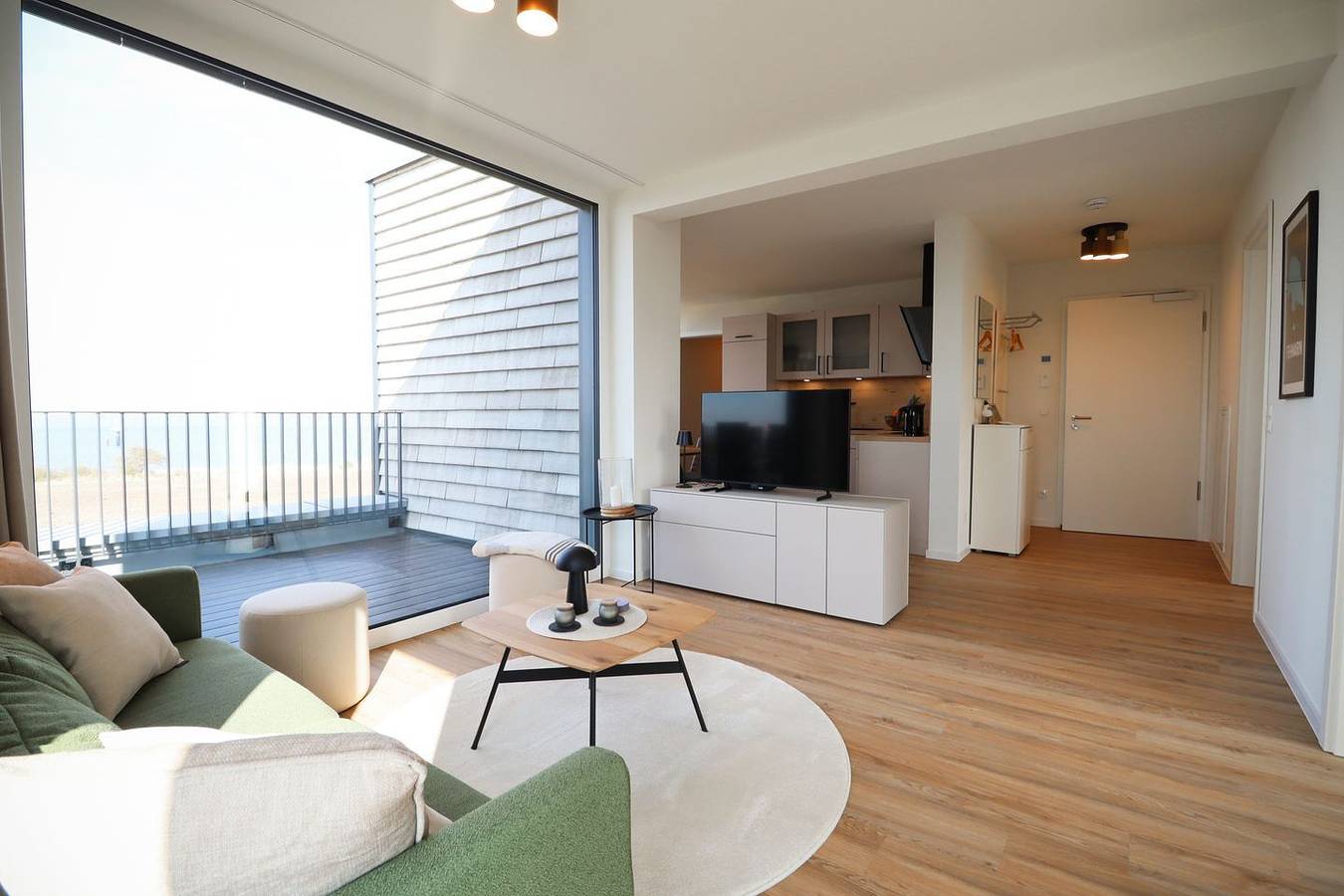Ganze Wohnung, Beltblick 11 – Dachterrasse. Sauna. Meerblick pur. in Marienleuchte, Fehmarn