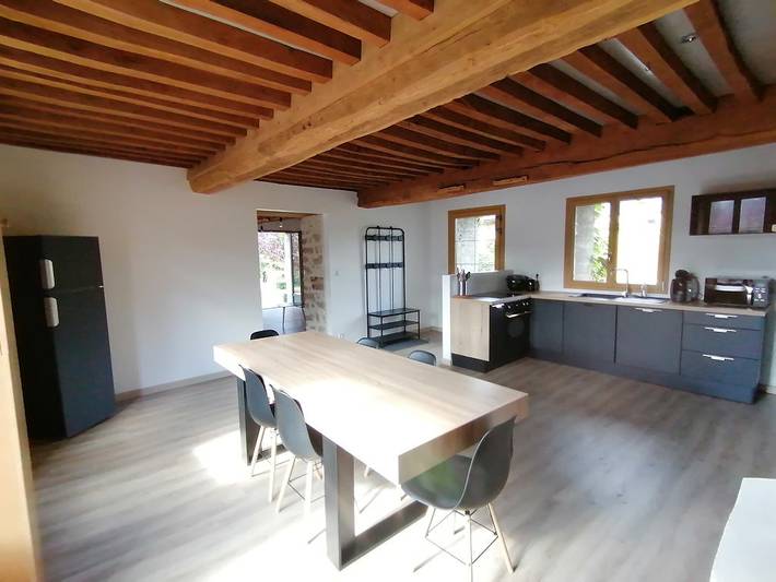 Gîte pour 6 personnes, avec jardin ainsi que jacuzzi et terrasse en Bourgogne-Franche-Comté - 3