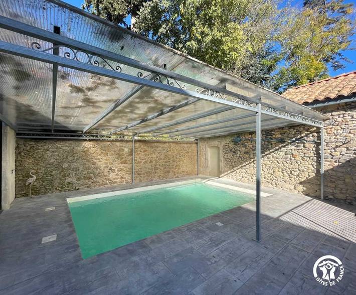 Gîte pour 11 personnes, avec piscine et jardin ainsi que terrasse et jacuzzi, animaux acceptés à Caux - 4