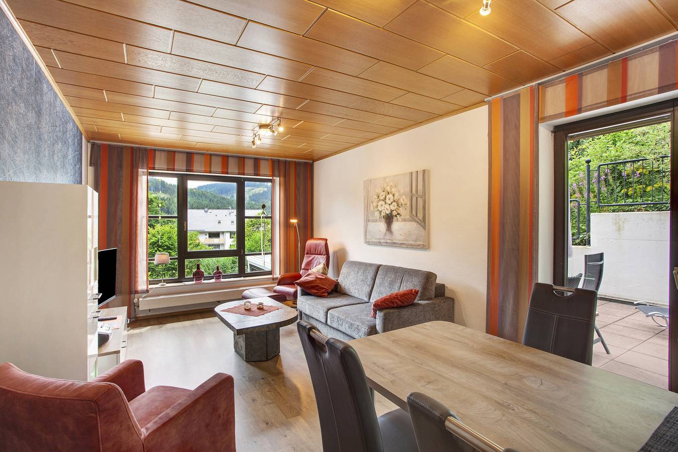 Ganze Wohnung, Ferienwohnung 'Appartment 11' mit Bergblick, Privatterrasse und Wi-Fi in Willingen, die Mittelgebirge