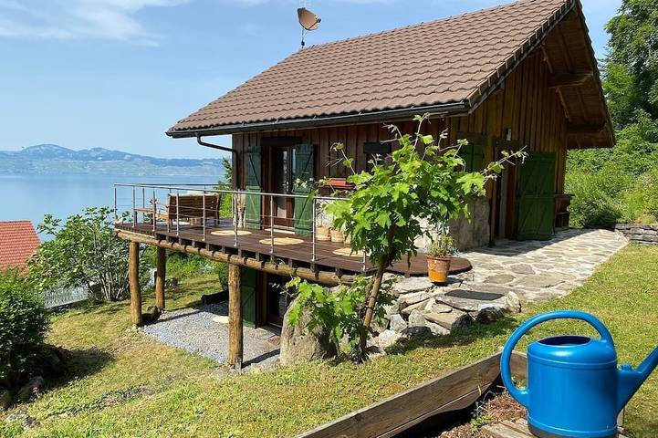 Chalet für 5 Personen, mit Garten und Balkon - 1
