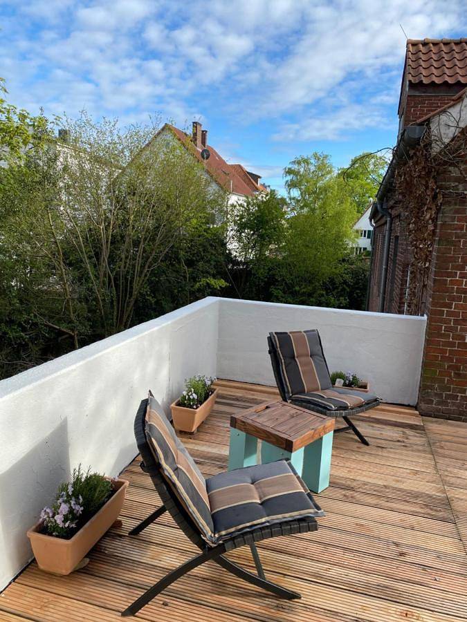 Ferienwohnung für 2 Personen, mit Balkon und Ausblick in Unterweser - 4