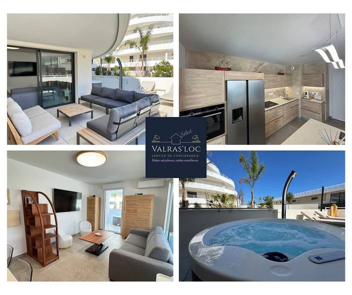 Appartement de vacances pour 6 personnes, avec balcon/terrasse et jacuzzi, adapté aux familles