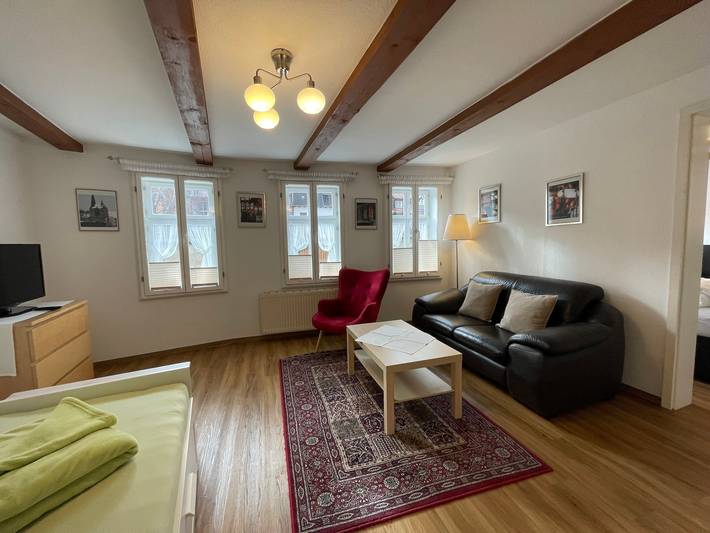 Ferienwohnung für 3 Personen, mit Terrasse in Adventsstadt Quedlinburg - 2