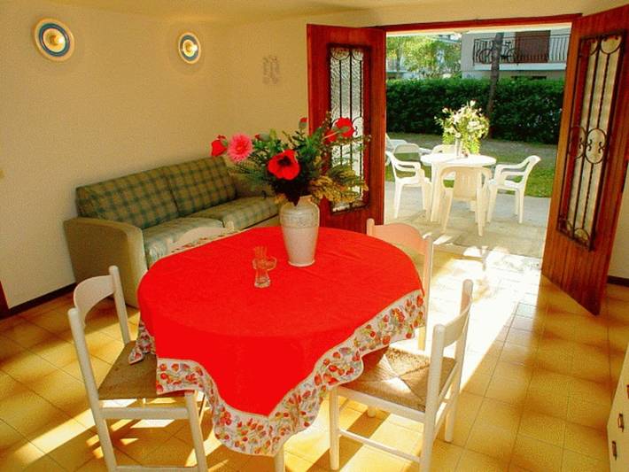 Ferienwohnung für 6 Personen, mit Garten in Lignano Riviera