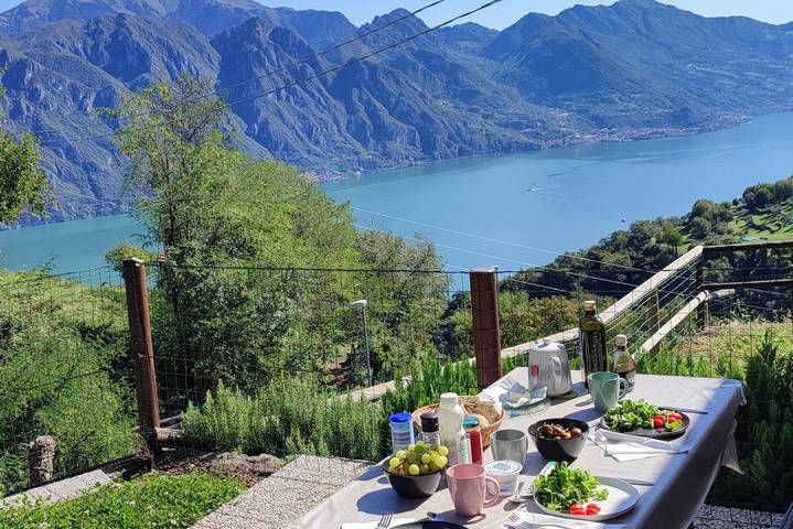 Ferienhaus für 6 Personen, mit Balkon/Terrasse am Iseosee