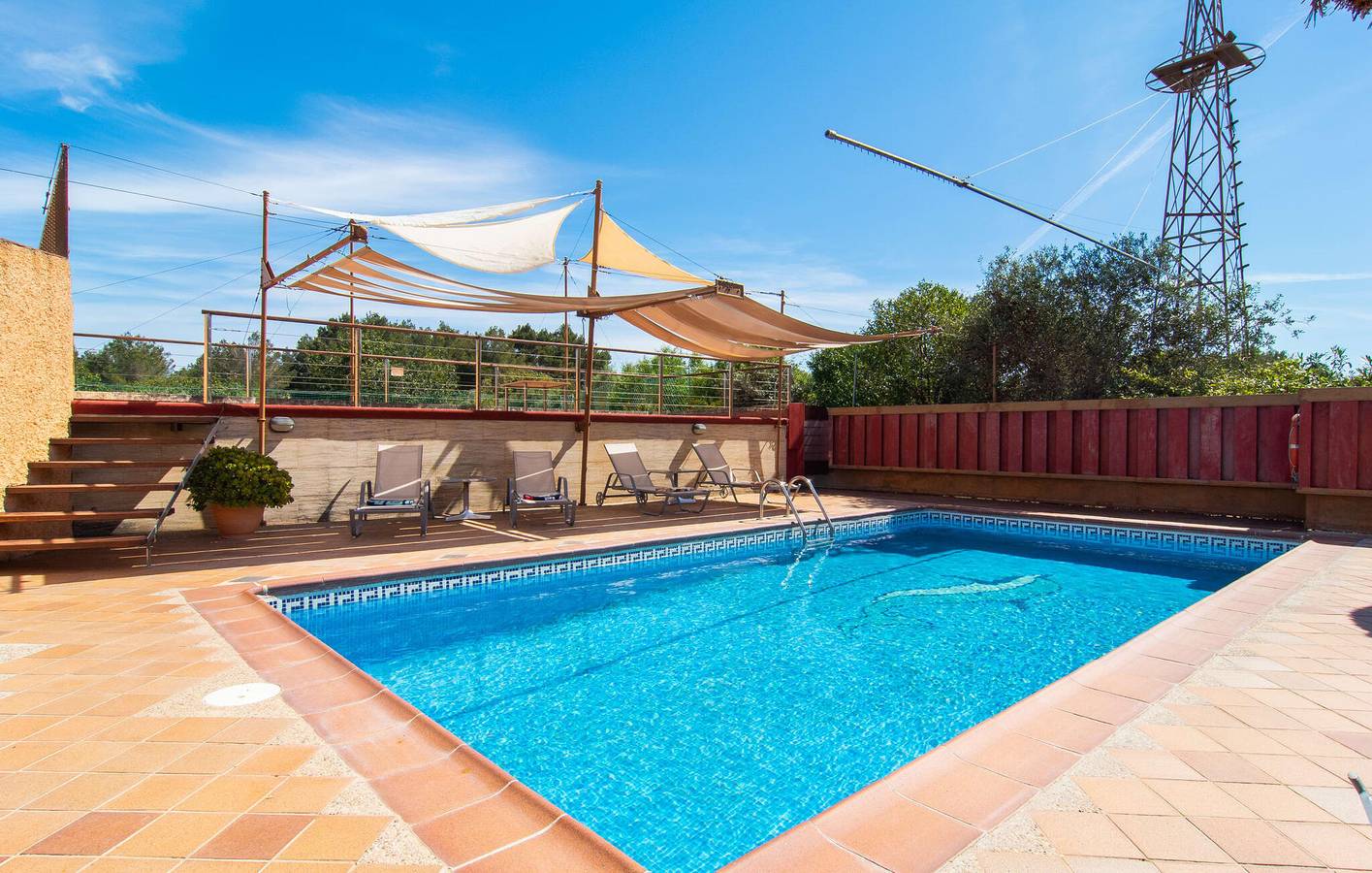 Sea View Oasis with Pool, Terrace & Wifi - 1000m to Sa Marjal Beach in Port Nou, Son Servera