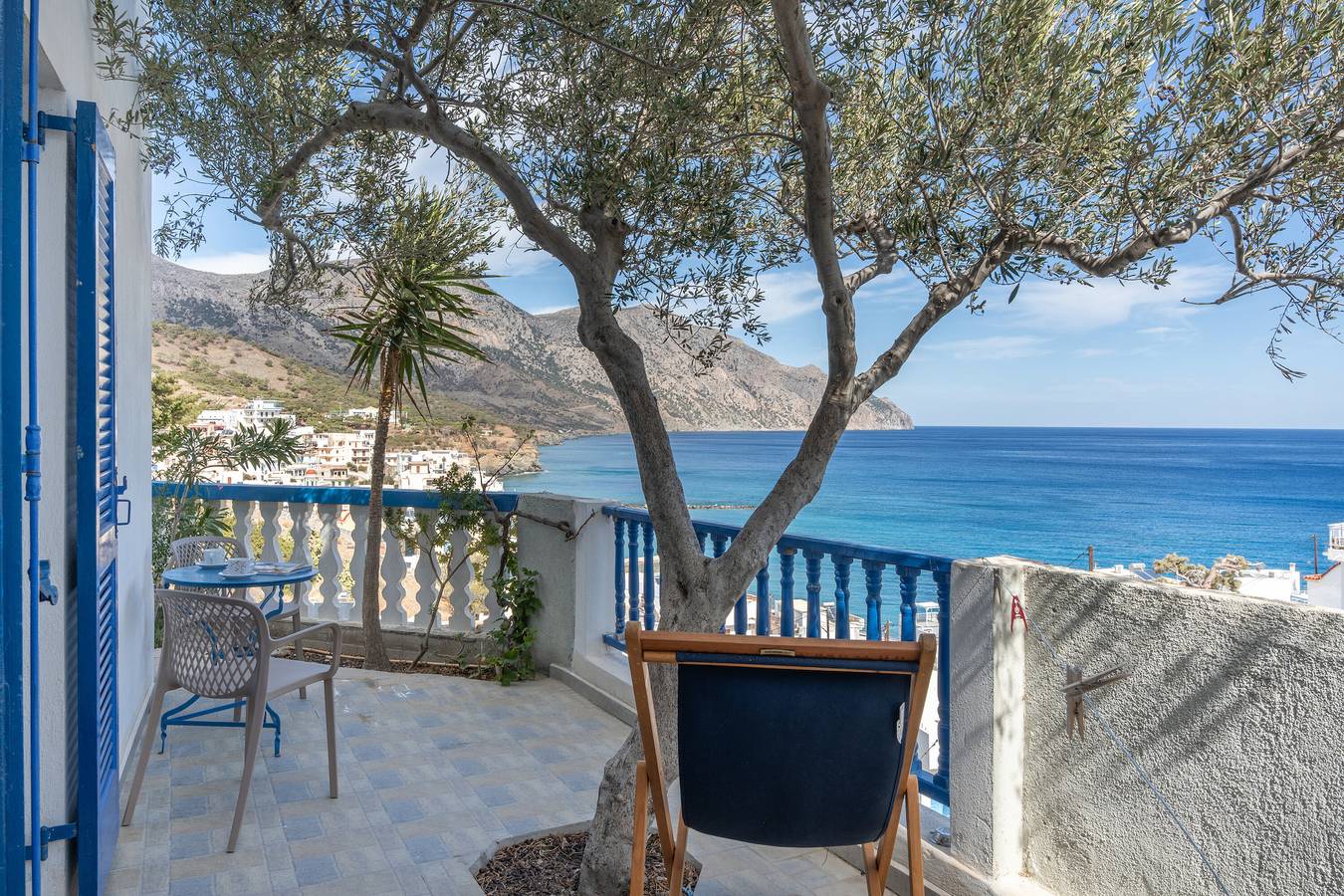 Ganze Wohnung, Apartment 'No 1' mit Meerblick, Wlan und Klimaanlage in Karpathos