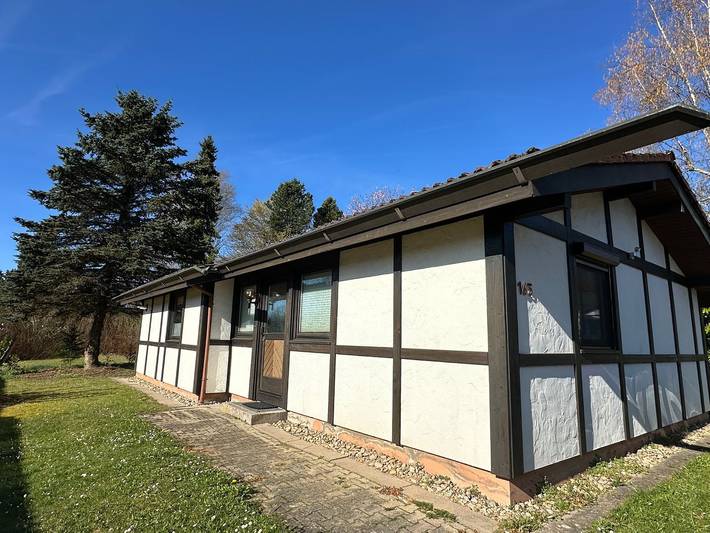 Ferienhaus für 5 Personen, mit Garten und Ausblick
