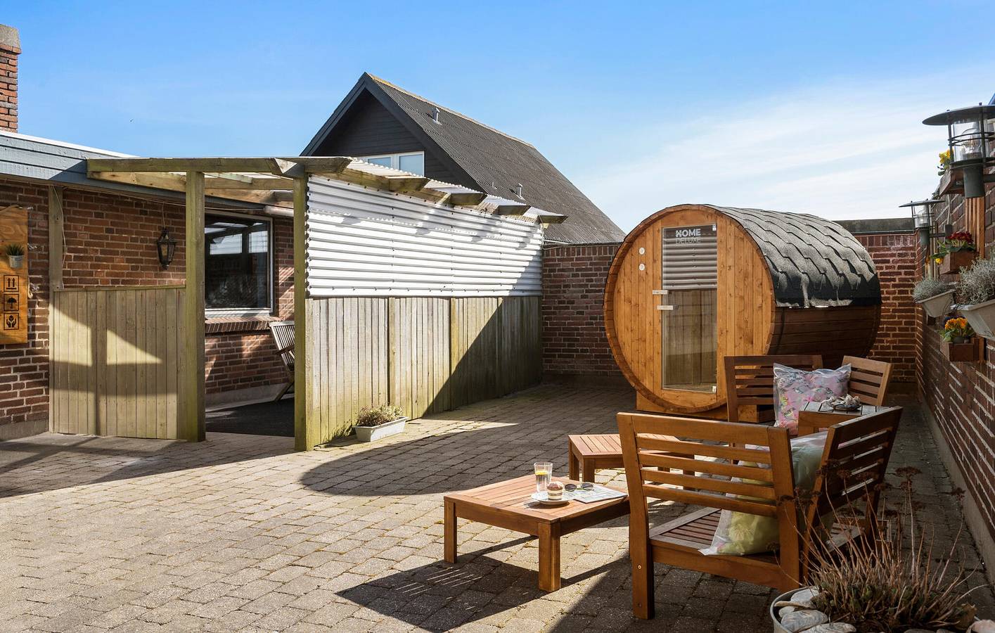 Ferienhaus für 6 Personen mit Terrasse in Thyborøn, Limfjord in Nordjütland