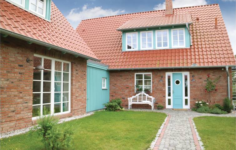 Ferienwohnung für 4 Personen, mit Terrasse und Sauna in Börgerende-Rethwisch