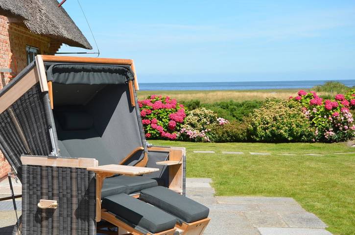 Ferienhaus für 6 Personen, mit Terrasse und Garten sowie Sauna und Ausblick in Morsum - 2