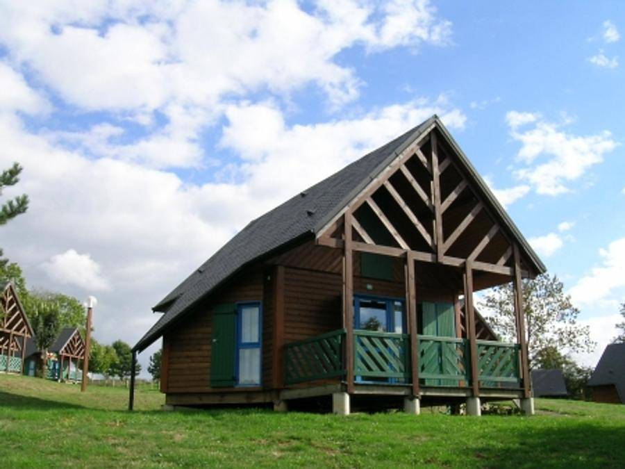 Camping Val Saint Jean - Chalet 4 personnes - Chalet **** 35m² Plein-pied in Région de Mauriac