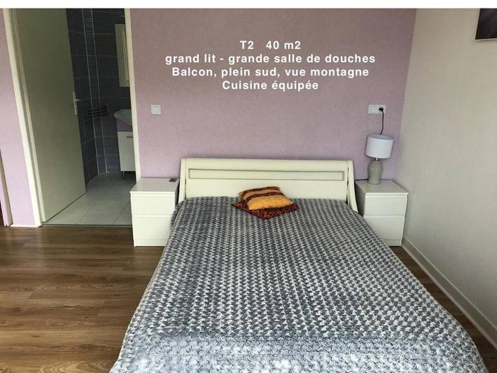 Appart’hôtel pour 2 personnes, avec jardin