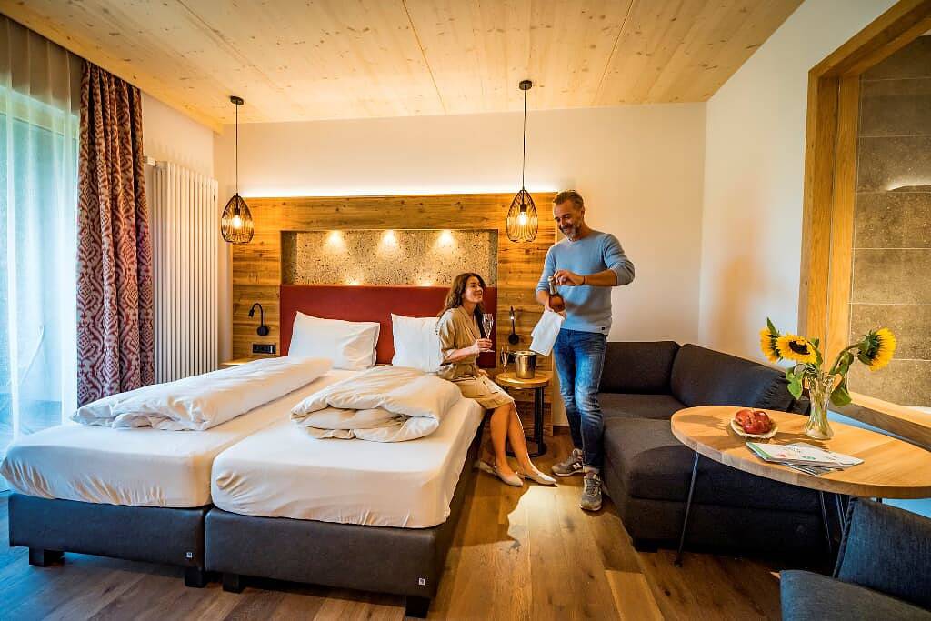 Landhotel "Zum Goldenen Kreuz" - Doppelzimmer Komfort in Moosbach, Naturpark Nördlicher Oberpfälzer Wald