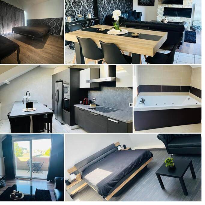 Gîte pour 4 personnes, avec balcon et jacuzzi à Hagondange - 3