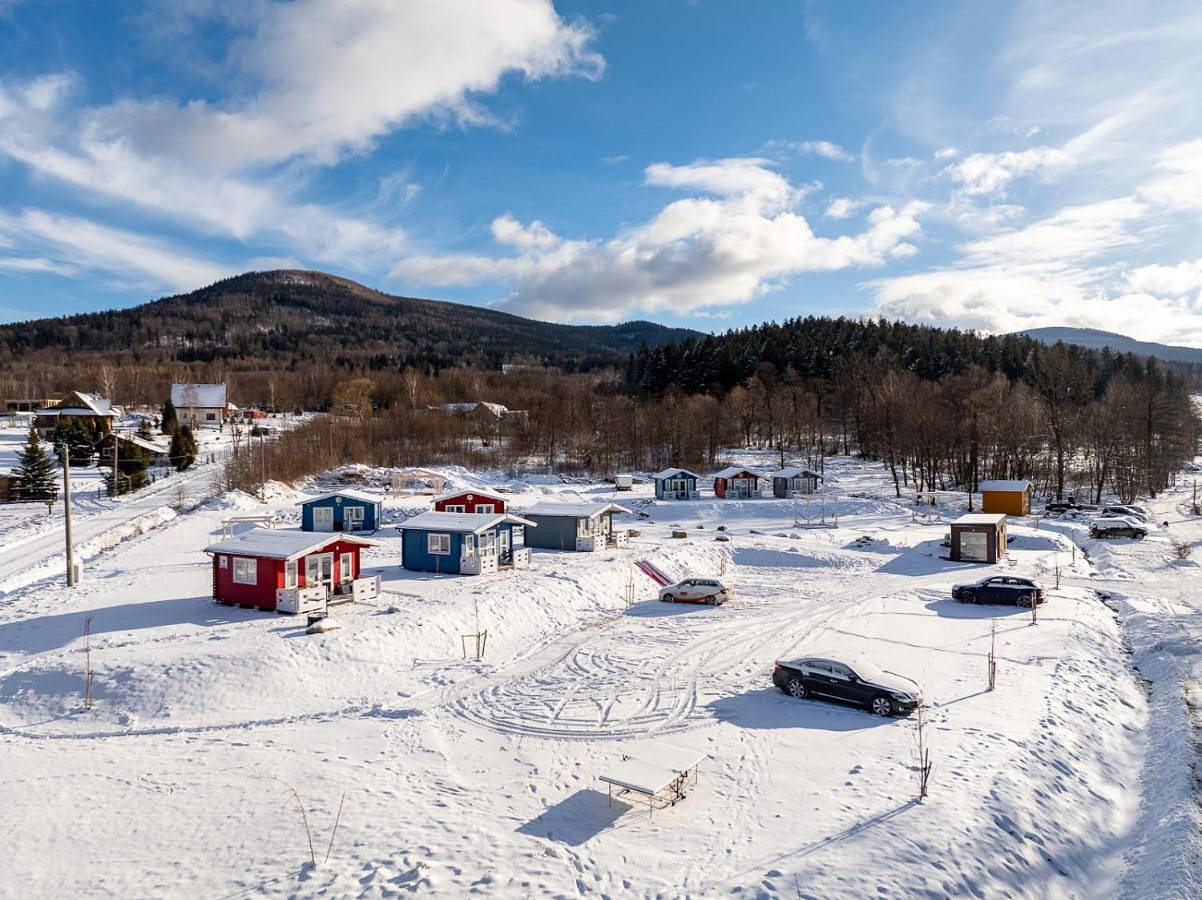 Osada Pstrąga in Sudety (Polska)