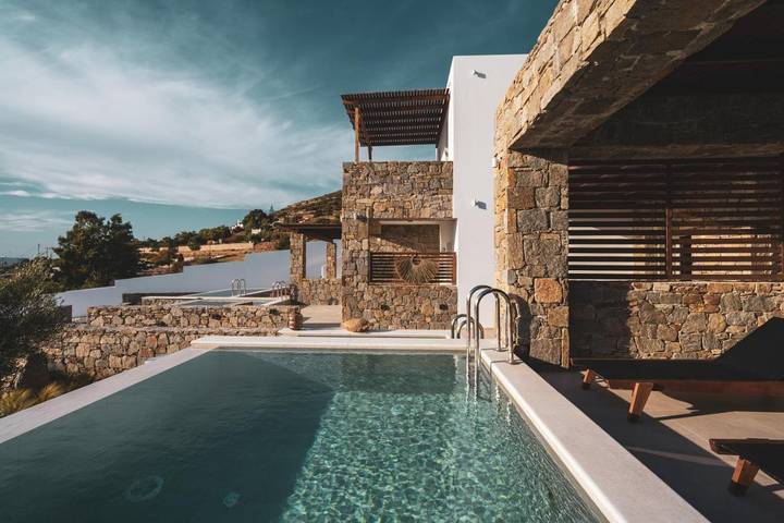 Hôtel pour 2 personnes, avec Balcon et Terrasse ainsi que Jardin et Piscine