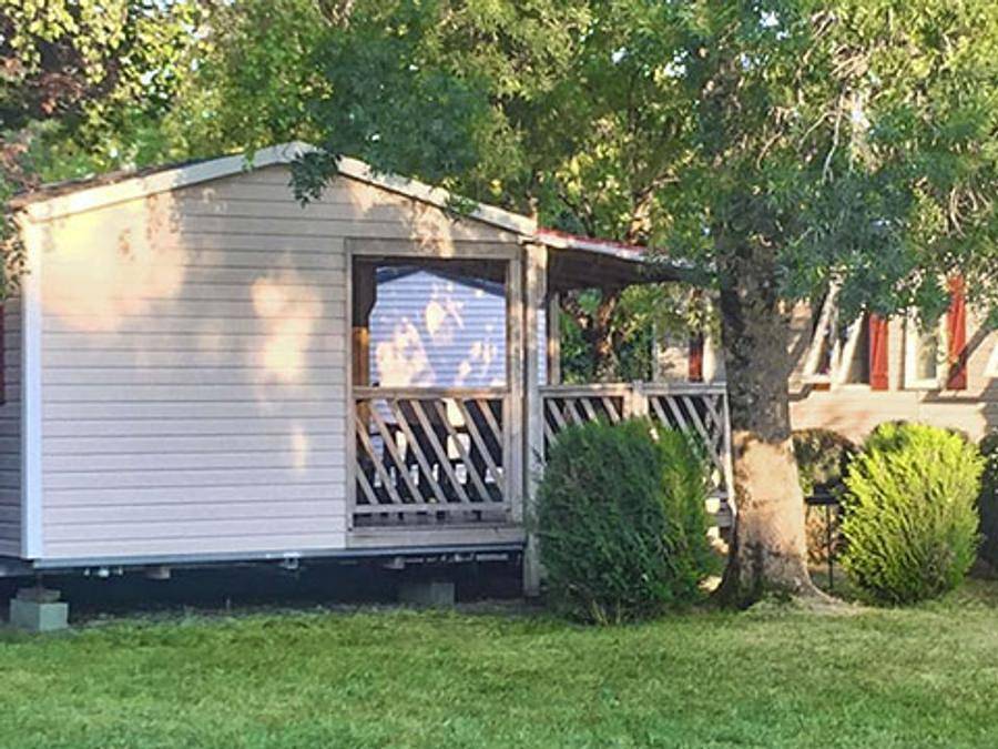 Flower Camping Les Granges - Mobilheim 4 personen - Loggia Confort in Luynes, Tours und Umgebung