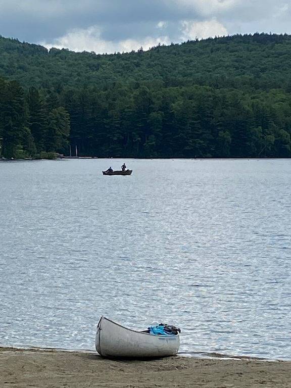 Berkshire Lake access in Hinsdale, Berkshire County