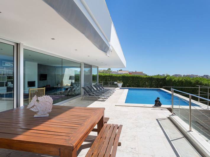 Villa para 10 pessoas, com jardim em Ferragudo