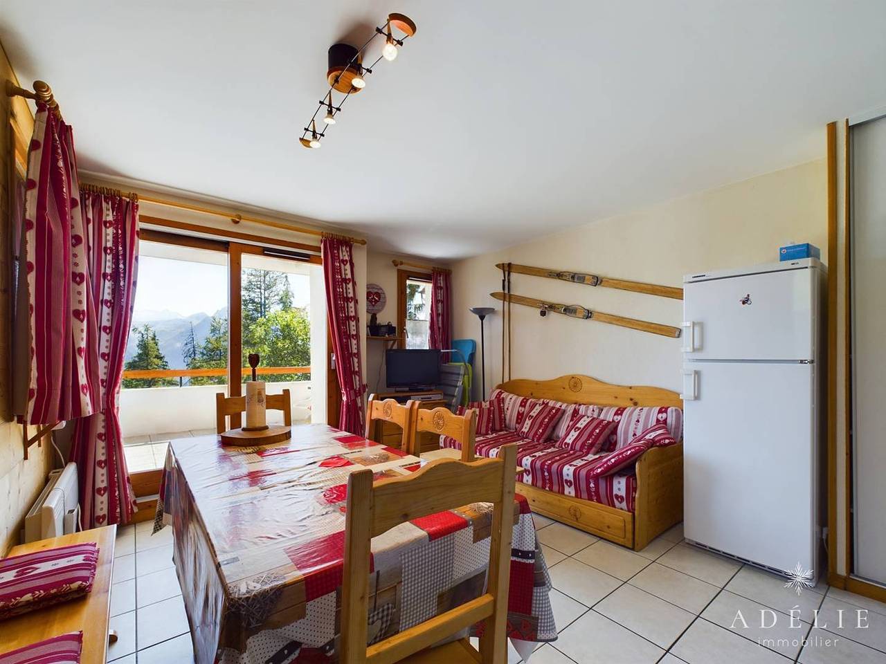 Geheel vakantieappartement, 3 pièces 4/6 pers en plein centre de la Rosière in La Rosière, Montvalezan