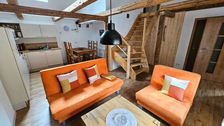 Ferienwohnung für 4 Personen, mit Terrasse und Garten, kinderfreundlich - 1