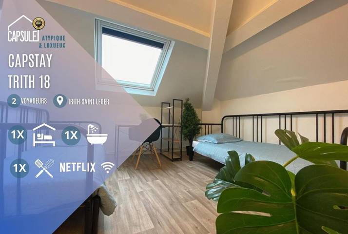 Hôtel pour 2 personnes à Trith-Saint-Léger