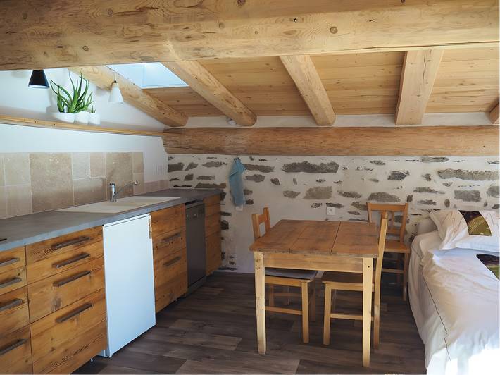The Bourgeail Studio – A Nature Retreat with Panoramic Views in Montvalezan in Montvalezan, Albertville region