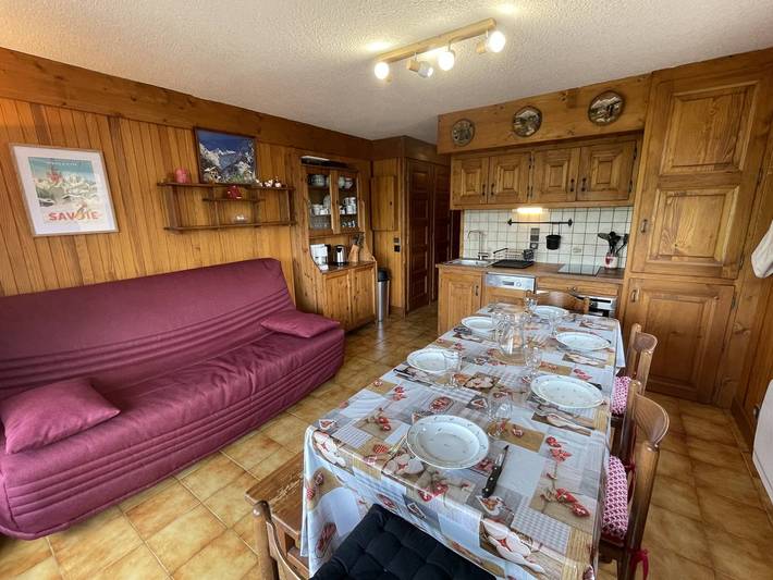 Chalet pour 7 personnes, avec balcon à Les Saisies - 2