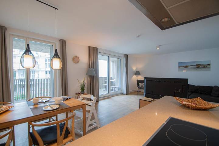Ferienwohnung für 4 Personen, mit Balkon in Norderney Weststrand