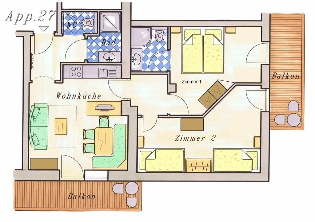 Ganze Ferienwohnung, Apartment 27 in Großarl, Ski Amadé