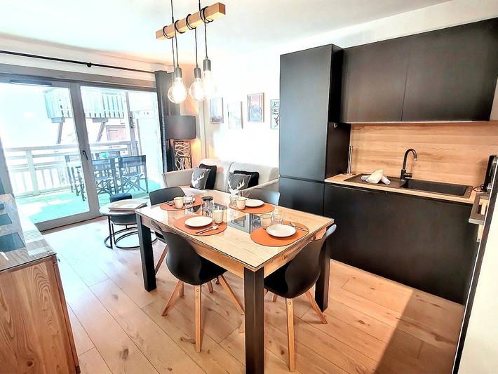 Vakantieappartement voor 4 personen, met terras in Les Gets