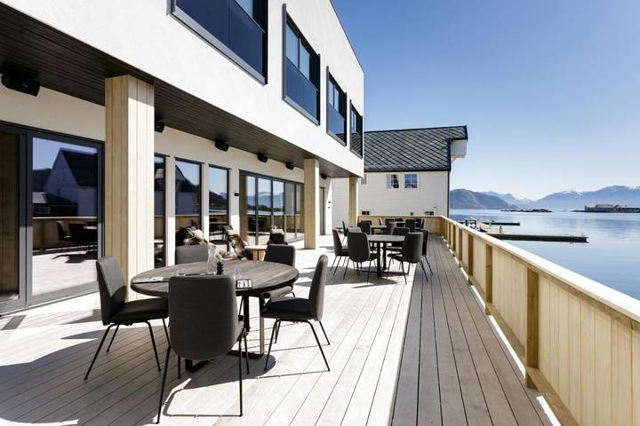 Hotel für 2 Personen, mit Terrasse und Ausblick in Sande (Norwegen)