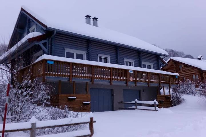 Chalet pour 8 personnes, avec jardin