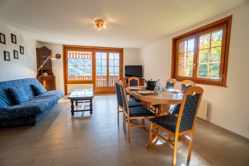 Ganze Wohnung, Memoret C27 in Gryon - 2 Zimmer ideal gelegen in Gryon, Alpes Vaudoises
