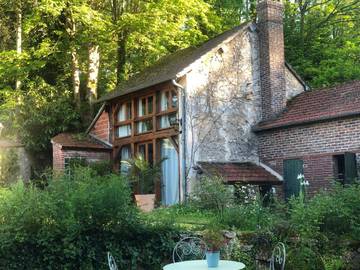Chambre d’hôte pour 4 personnes, avec vue et jardin à Blaru