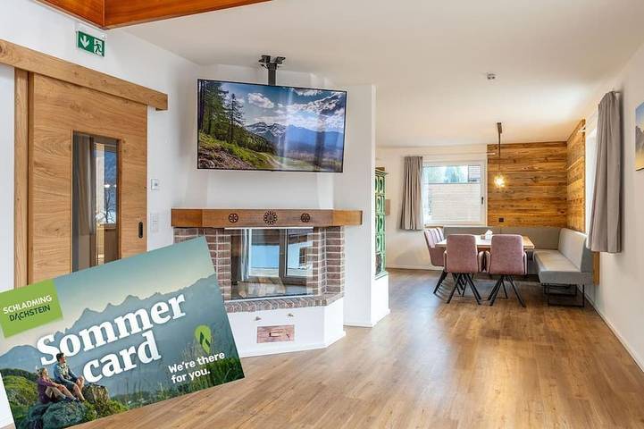 Ferienhaus für 6 Personen, mit Balkon und Garten