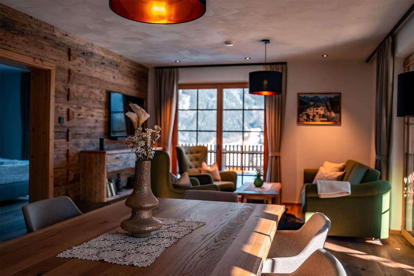Ganze Wohnung, Chalet Wildruh - Gams Suite in Ried im Zillertal, Ski-Optimal Hochzillertal