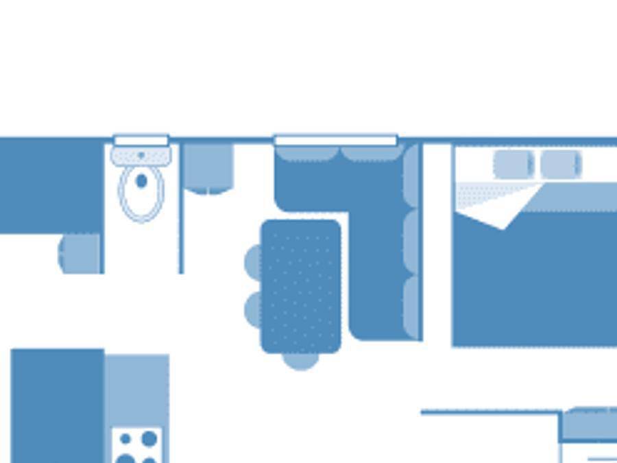 Camping Sandaya La Grande Côte - Mobilhome 6 personas - Cabaña 4/5p 2ch *** in La Barre-de-Monts, Vandea