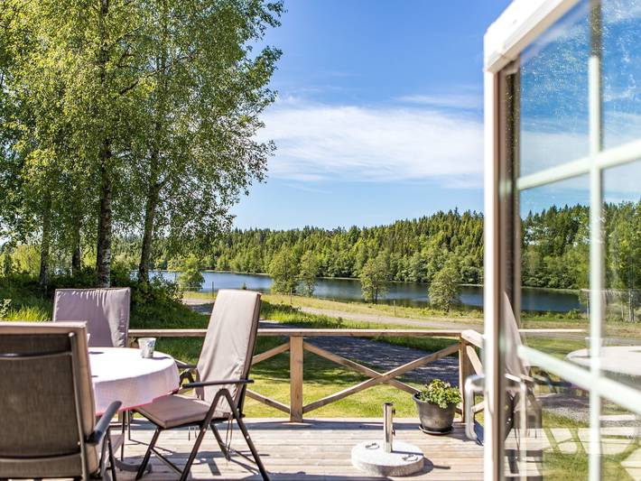 Ferienhaus für 4 Personen, mit Garten und Seeblick in Halland - 2