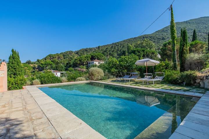 Ferienhaus für 10 Personen, mit Balkon und Garten in Marciana Marina