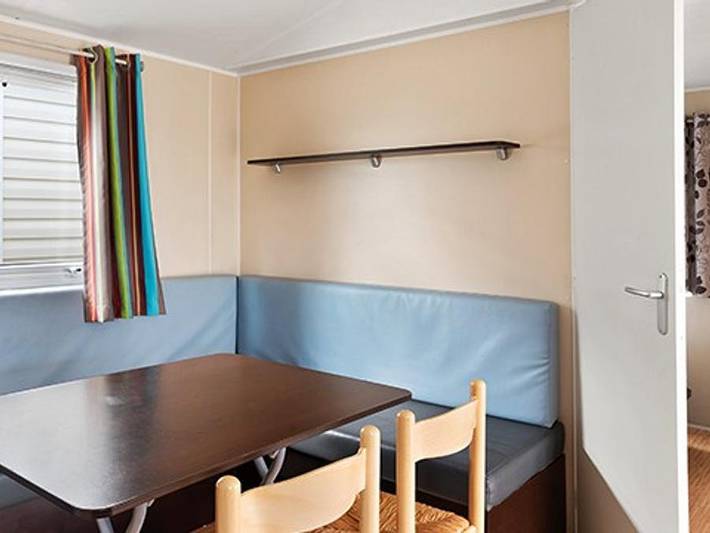 Camping les Dunes - Mobilheim 4 personen - Mobilheim | Classic | 2 Zi. | 4 Pers. | Erhöhte Terrasse | Tv in Torreilles, Côte d'Améthyste