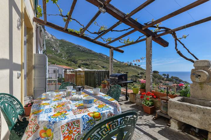 Ferienwohnung für 5 Personen, mit Balkon auf Elba