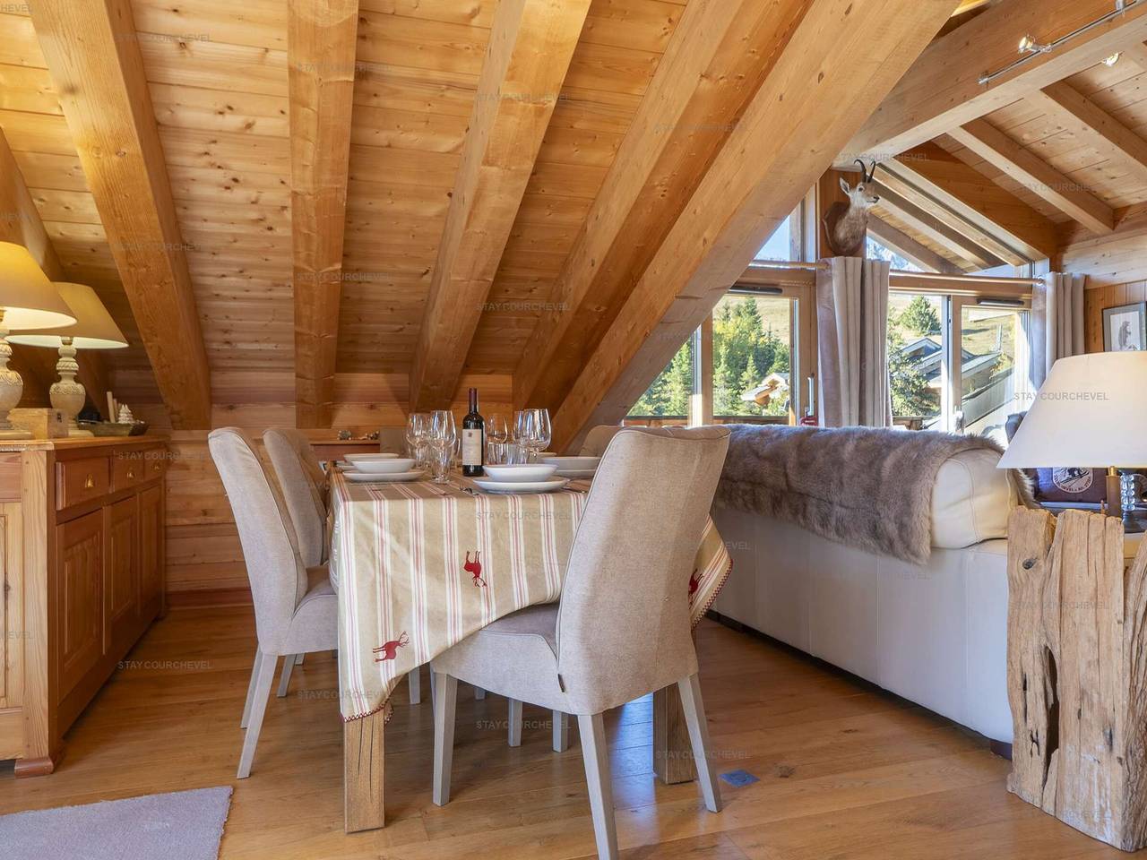 Apartamento entero, Espectacular Tríplex de 200 m² en Courchevel con Aparcamiento in Courchevel 1650 (Moriond), Saint-Bon-Tarentaise