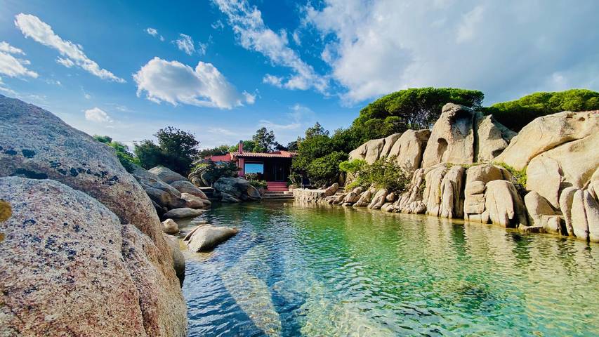 Vakantiehuis voor 8 personen, with Balkon and Terras as well as Tuin and Uitzicht in La Maddalena