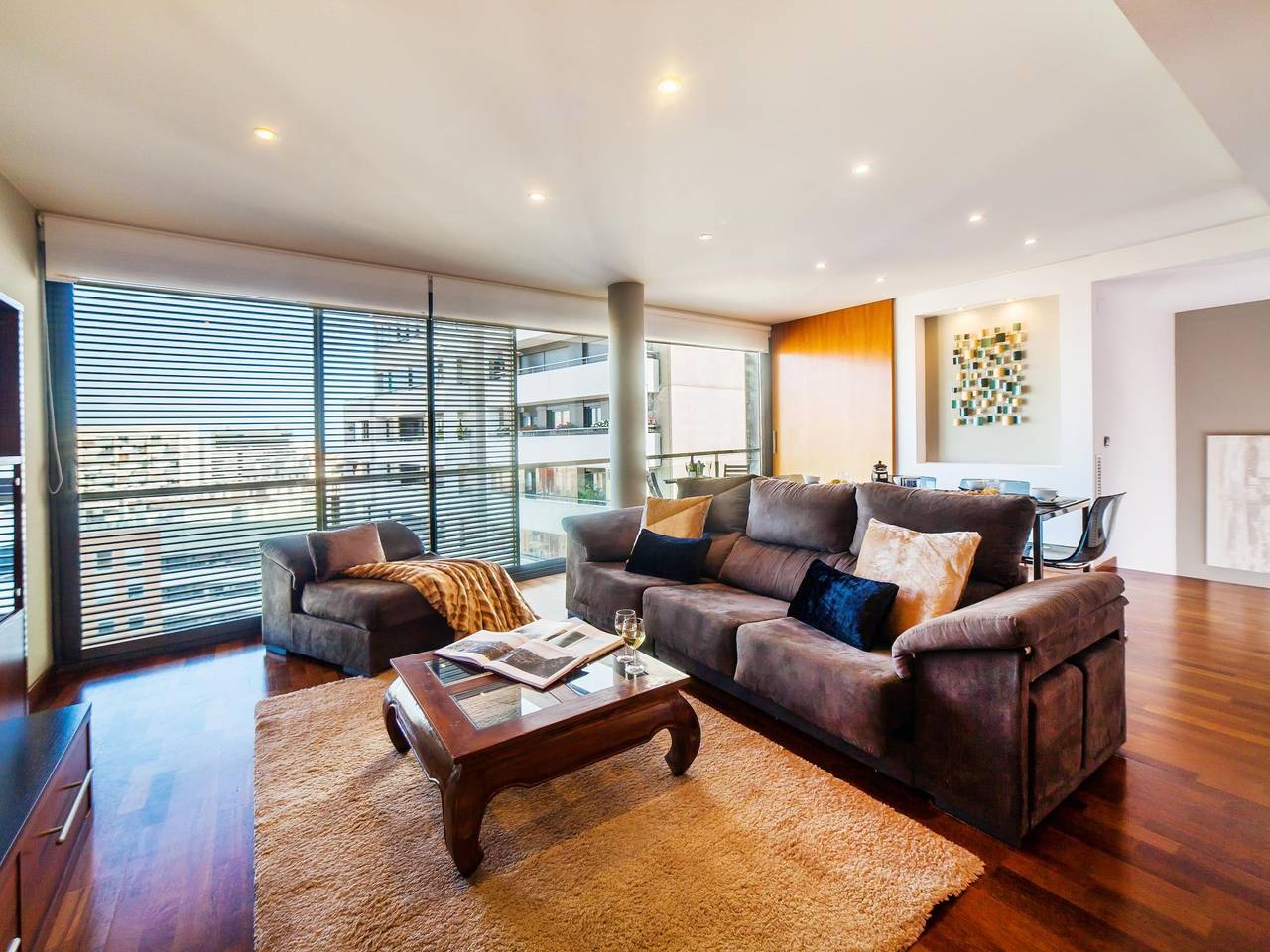 Appartamento intero, Appartamento vacanze per 8 persone con balcone/terrazza in Barcelona Centre, Barcellona