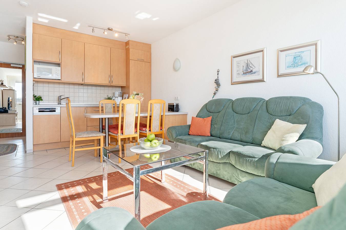Appartement de vacances entier, Haus Aquamarina Ausguck 53 in Steinwarder, Heiligenhafen